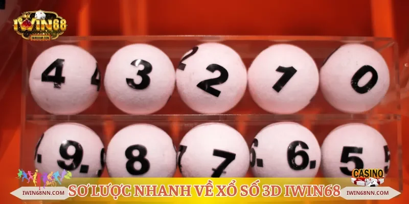 Sơ lược nhanh về xổ số 3D Iwin68